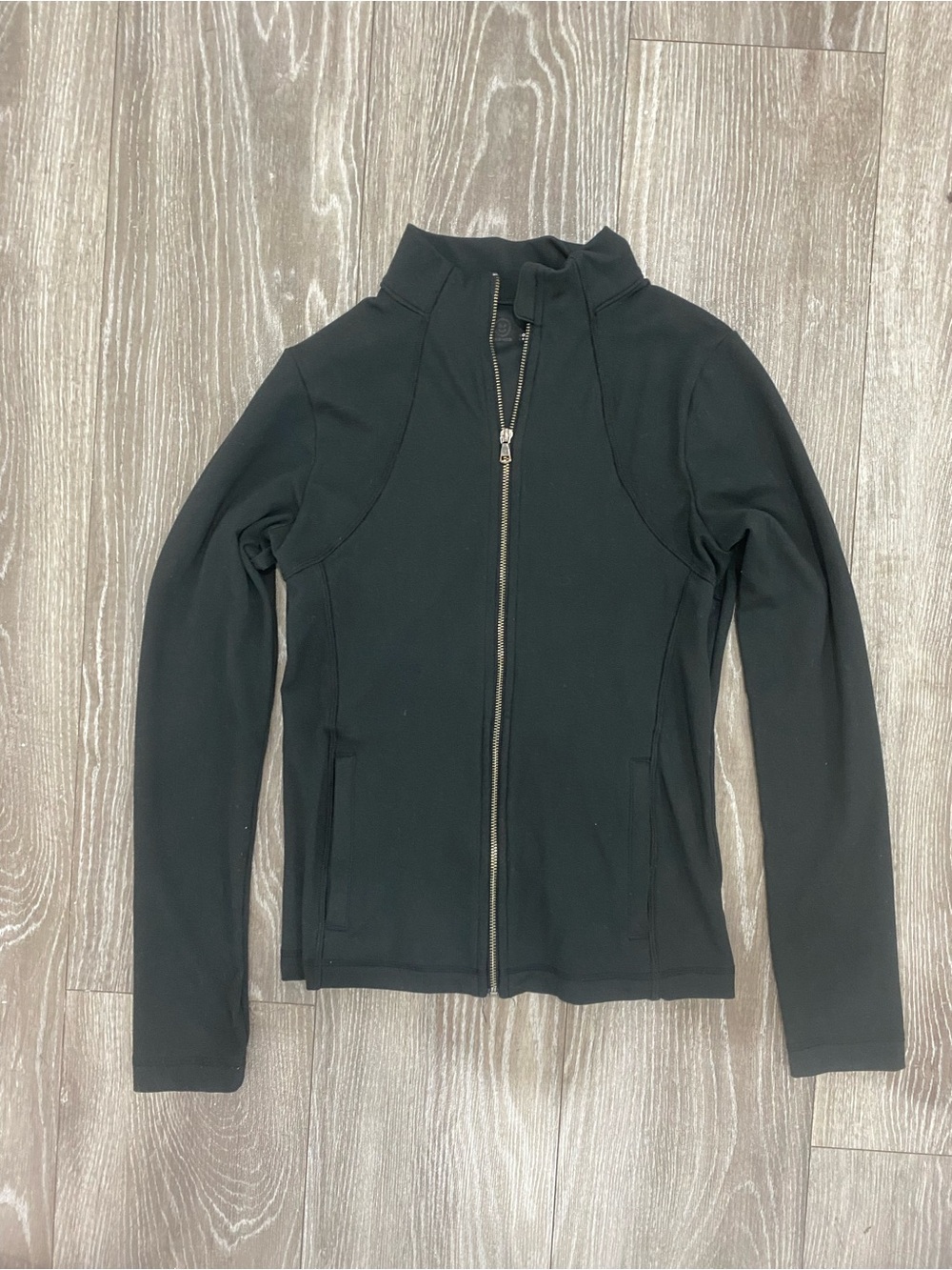 Gilly Hicks Black Women's Zip-Front Jacket